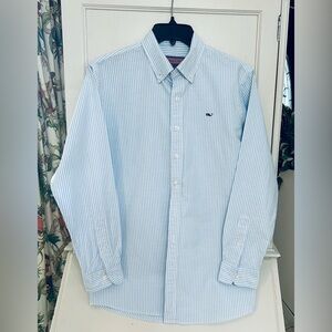 NOT FOR SALE !! Like new Vineyard Vines oxford shirt for big boys size L 16-18